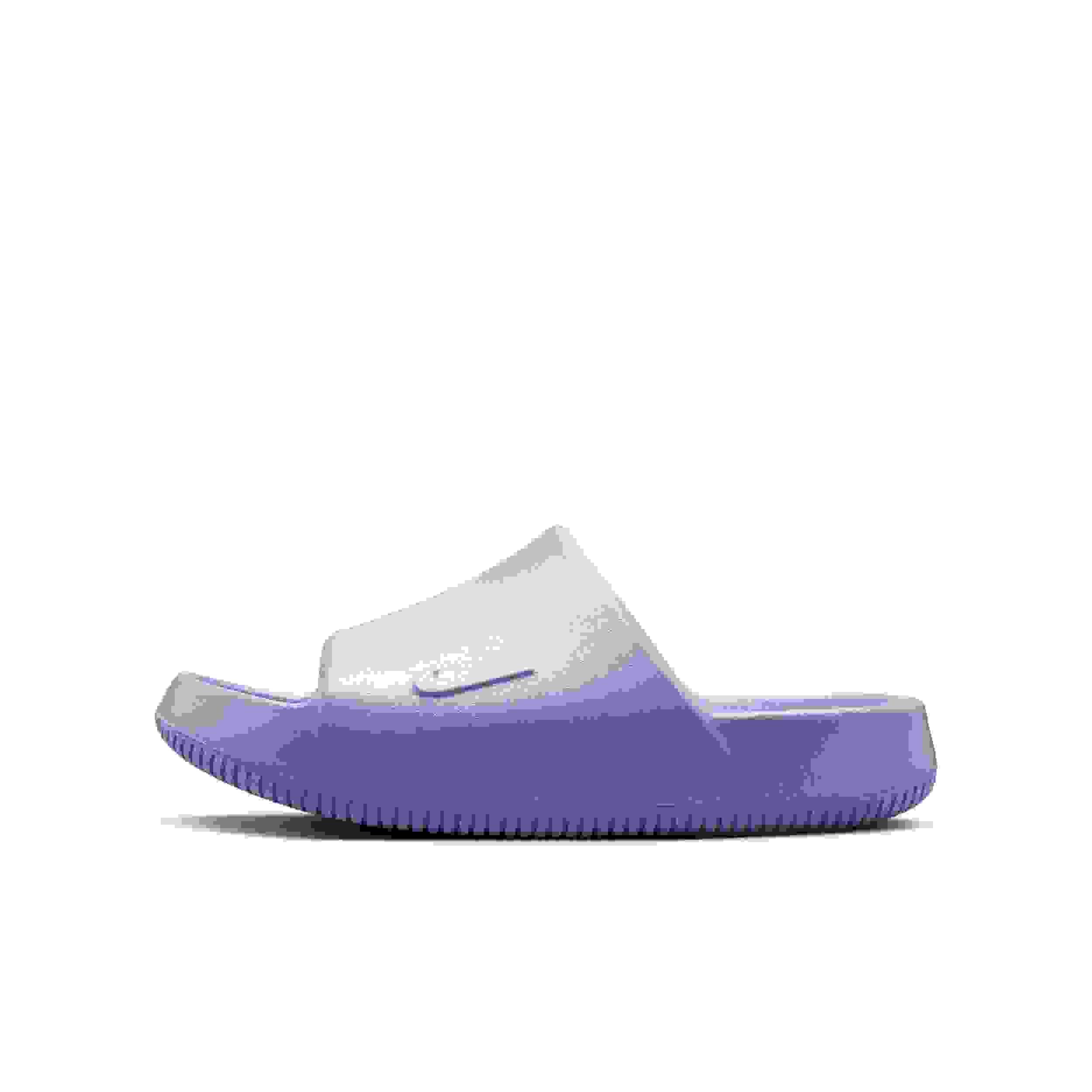 Nike Calm 2.0 Premium Grade School Boys' "Ghost/Ghost" Slide